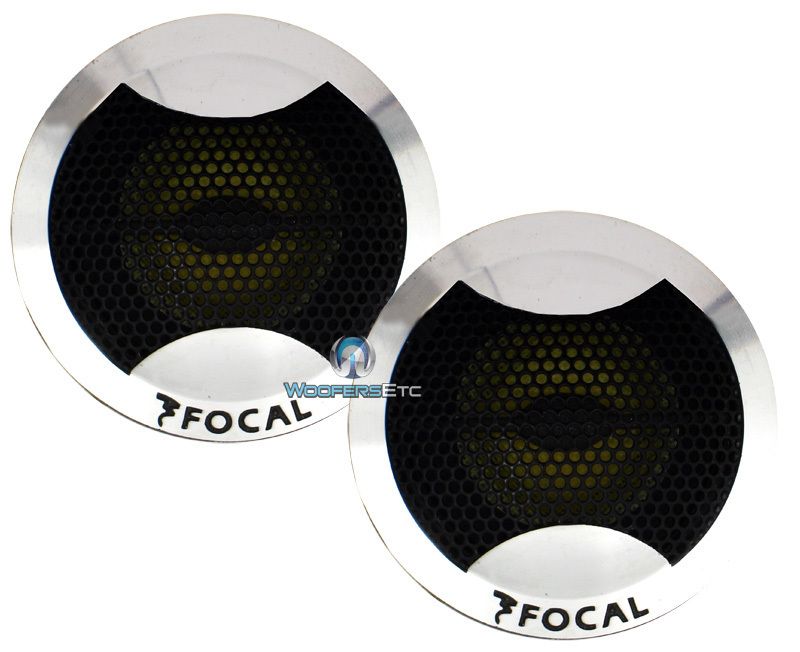 TN 53K   FOCAL TWEETERS ONE PAIR NEW POLYKEVLAR SERIES FROM 165KRX2 