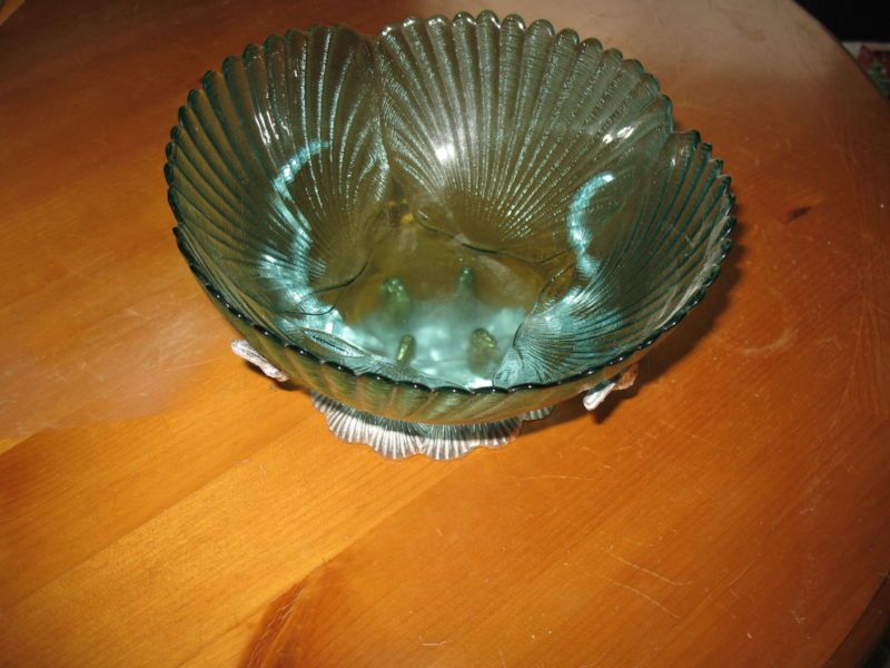 RARE 1993 Arthur Court Sealife Collection Centerpiece Bowl  