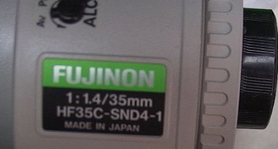   Auto Iris Fujinon 35mm c mount security TV camera lens   $120 value