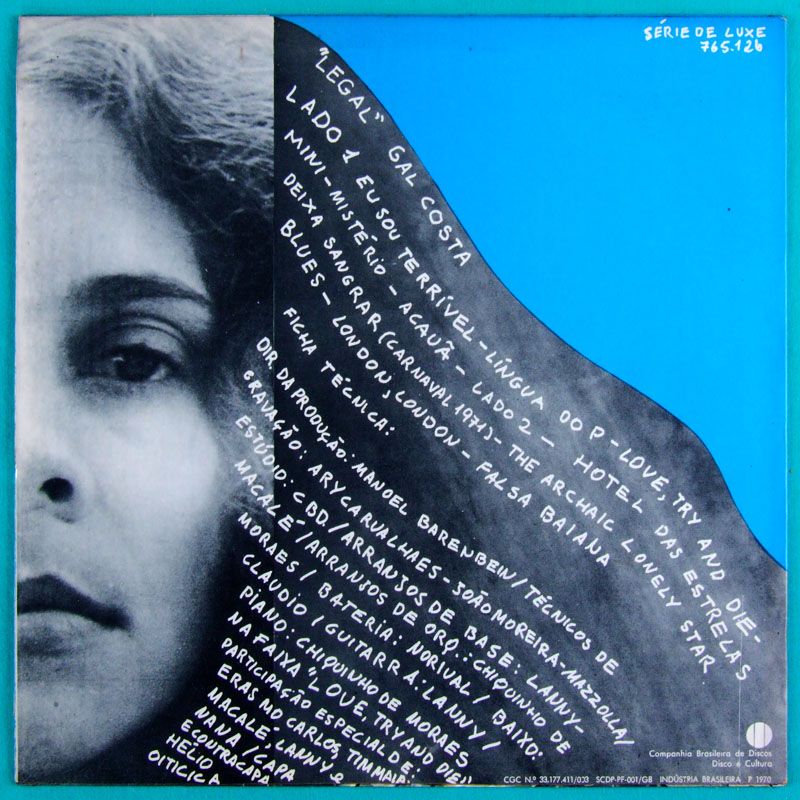 LP GAL COSTA LEGAL MACALE TROPICALIA PSYCH BOSSA BRAZIL  