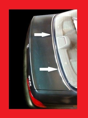 CHROME TRUNK LID TRIM MOLDING ACCENT FREE SHIP #014HO  