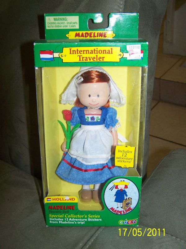 Madeline International Traveler Doll HOLLAND New  