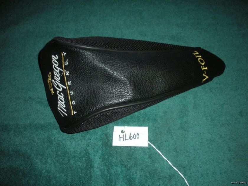 MacGregor Tourney V Foil Driver Headcover With Zipper Closure HL600 