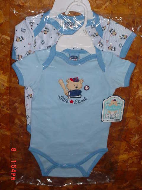 Little Sport Bon Bebe Infant Onesies  