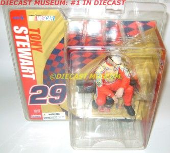 TONY STEWART #29 #14 #20 ESGR ACTION FIGURE MCFARLANE  