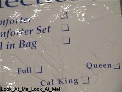   Queen Size Red And Blue Tractor and Truck Comforter New in Bag  