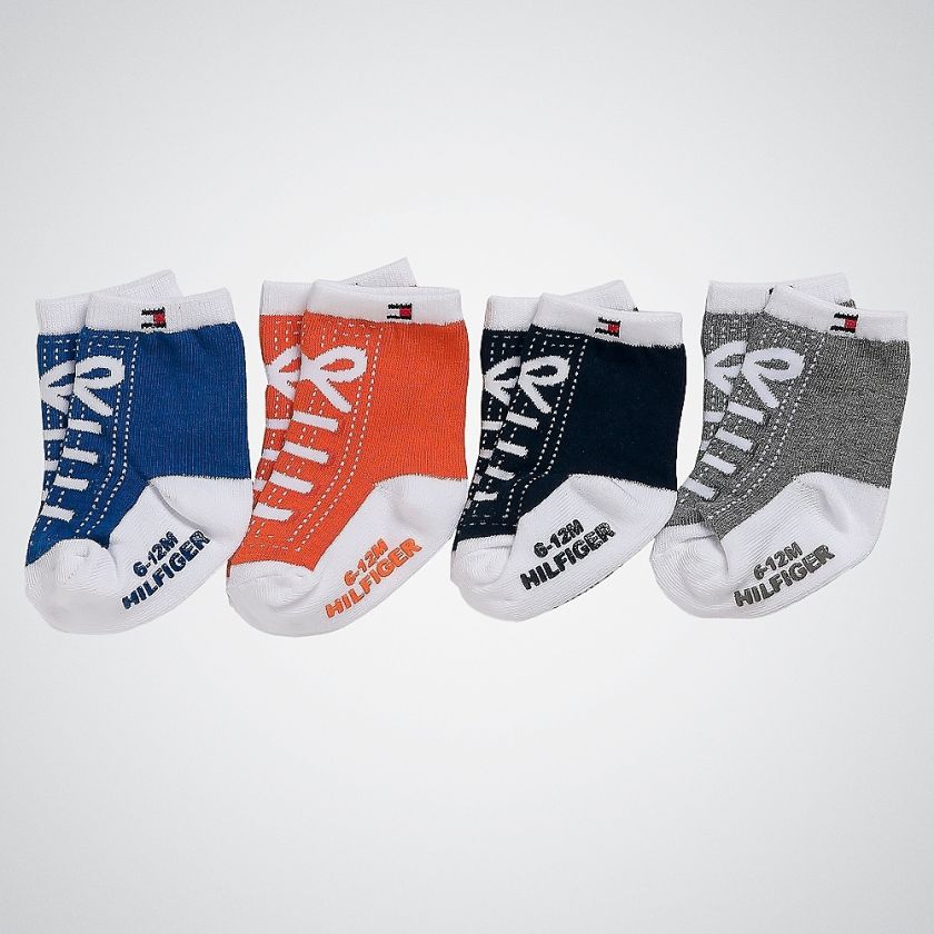 Tommy Hilfiger Infant 4 Pack Sock  