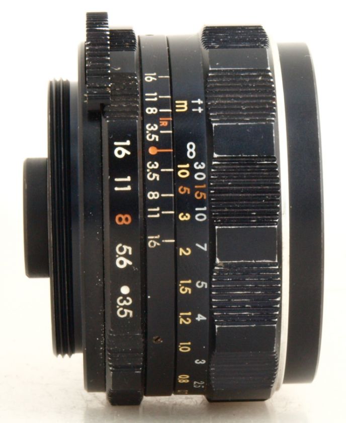 The lens made in Japan . Suitable filter diameter is 49mm . The 