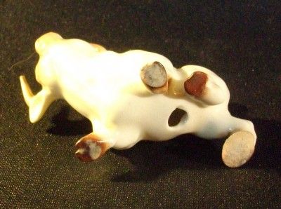 Hagen Renaker Cartoony BULL Creamy White Figurine A 214  