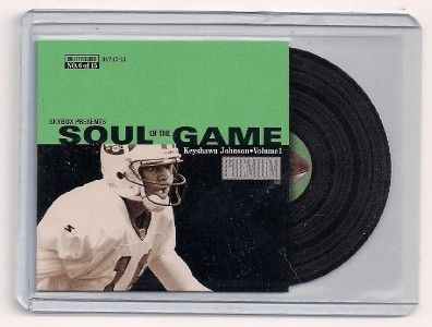 1998 SkyBox Soul of the Game Die Cut Keyshawn Johnson  