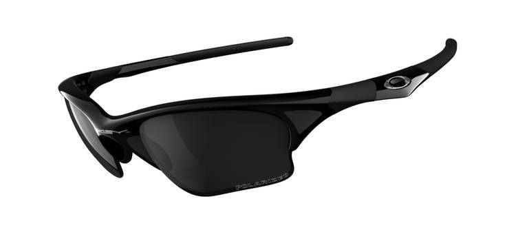 OAKLEY golf surf POLARIZED HALF JACKET XLJ sunglass blk/blk irid. ~NEW 