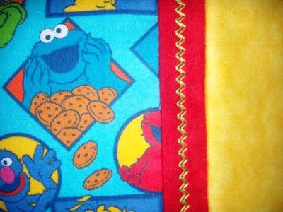   Pillowcase, SESAME STREET ELMO, BERT, ERNIE, BIG BIRD, Standard Sz