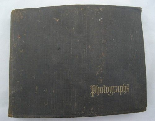 Antique 1920s CALIFORNIA FAMILY PHOTO ALBUM Yosemite Beach Road Trip 