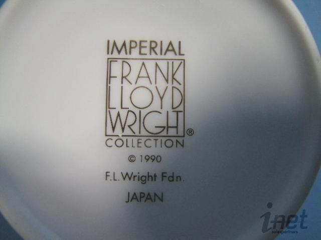 Frank Lloyd Wright Foundation Imperial Pattern Coffee Mug New Never 