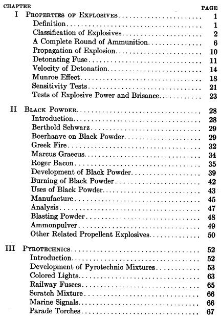 CHEMISTRY OF POWDER & EXPLOSIVES Pyrotechnics Book CD  