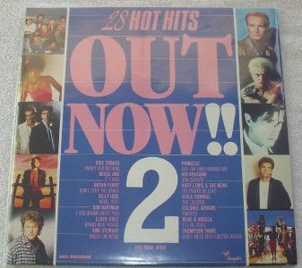 28 HOT HiTS ~OUT NOW 2~1985~ UK 2 LPs~Billy Idol+ M/NM  