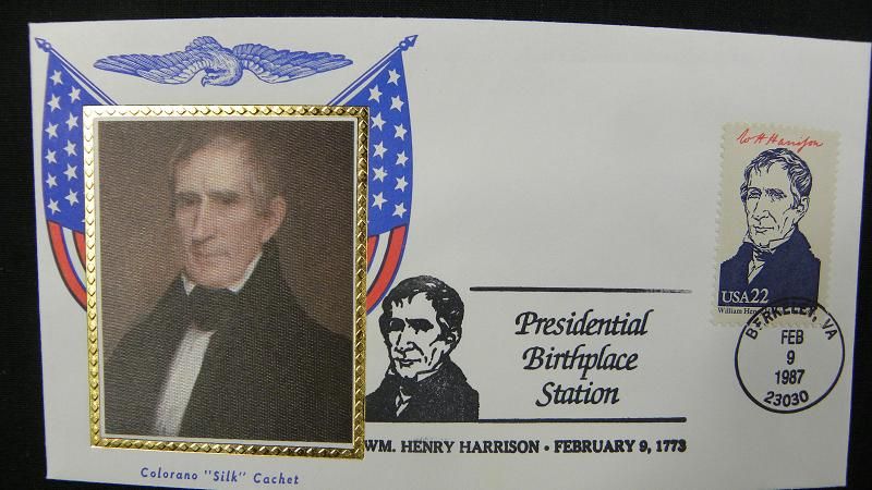 Presidents 36 Covers Rare Birthplace Cancel Colorano Si  