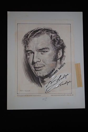 Ken Hodge Boston Bruins Linnett Studios ORIGINAL PROOF  