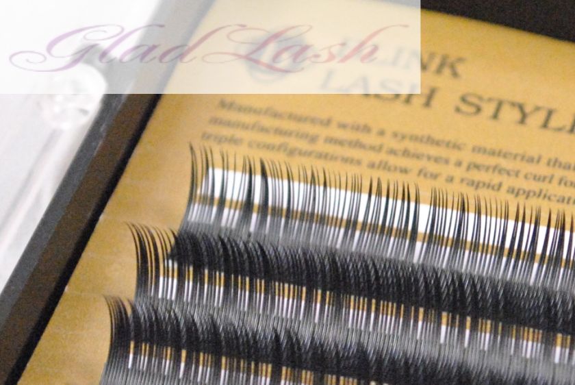 False Eyelash Extension Signature MINK Lashes C Curl  