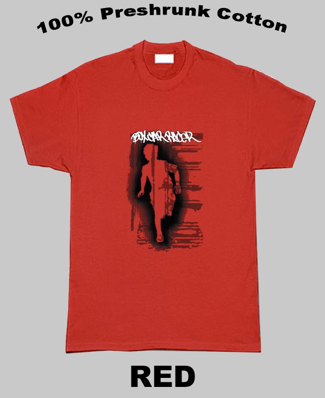 box car racer punk rock red t shirt  