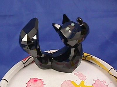 Swarovski Lovlots Max the Black Fox #1039544 NIB/COA  