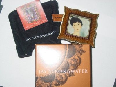 JAY STRONGWATER picture frame Swarovski ornament NIB  