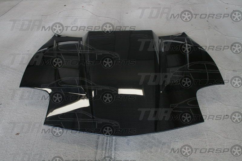 VIS 97 04 Corvette Carbon Fiber Hood SCV C5 98/00/01/03  