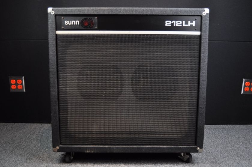 SUNN 212LH 2x12 Bass/Guitar Amp Speaker Cabinet Cab  