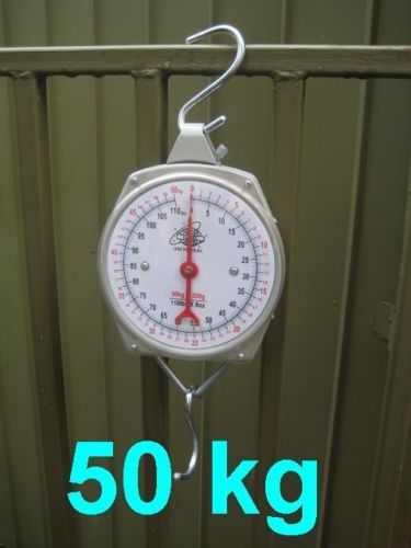 Brand New Quality Hanging Metal Scale 50kg T  