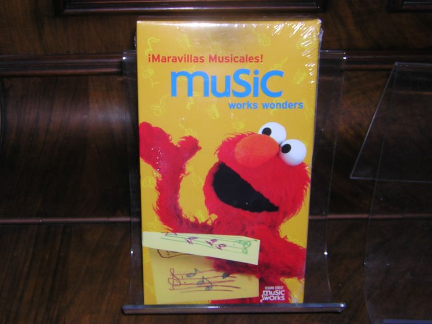 Sesame Street Music Works Wonders Maravillas Musicales VHS NEW (10 on ...