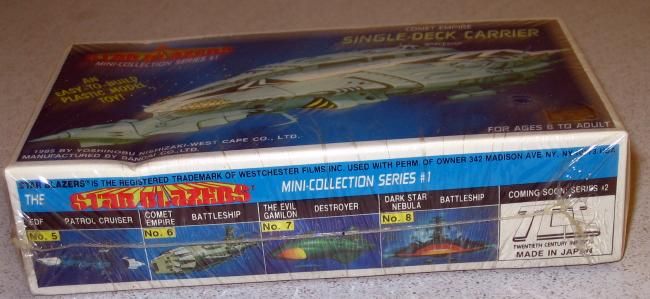 STAR BLAZERS Comet Empire SINGLE DECK CARRIER #2 MISB  