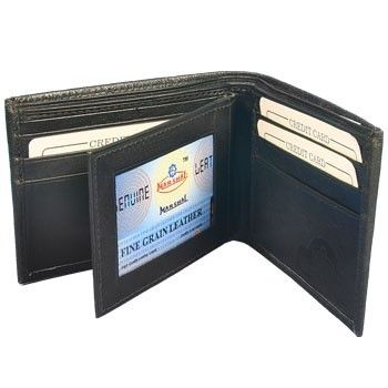 Mens Biker Leather Wallets & ID/Credit Card Holders  