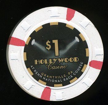 Hollywood Casino Grantville Pennsylvania Casino Chip  