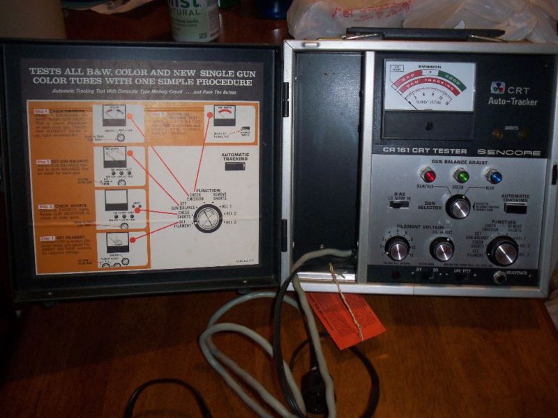 Sencore CR161 Cathode Ray Tube Tester  