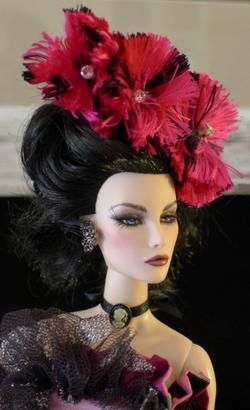 HEADDRESS Cerise JEAN PAUL GAULTIER Inspired FASHION for Fashion 