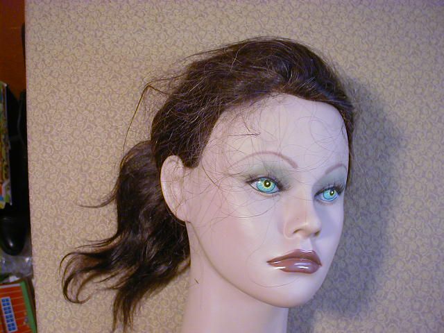 CLIC Real Hair Cosmetology Mannequin Head Male Female  