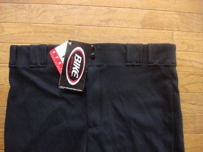 BIKE Mens Baseball Softball PANTS Black size L NWT P1012  