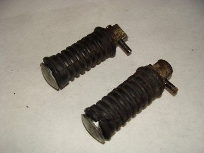 1973 Chaparral 100 Enduro Motorcycle Foot Pegs  