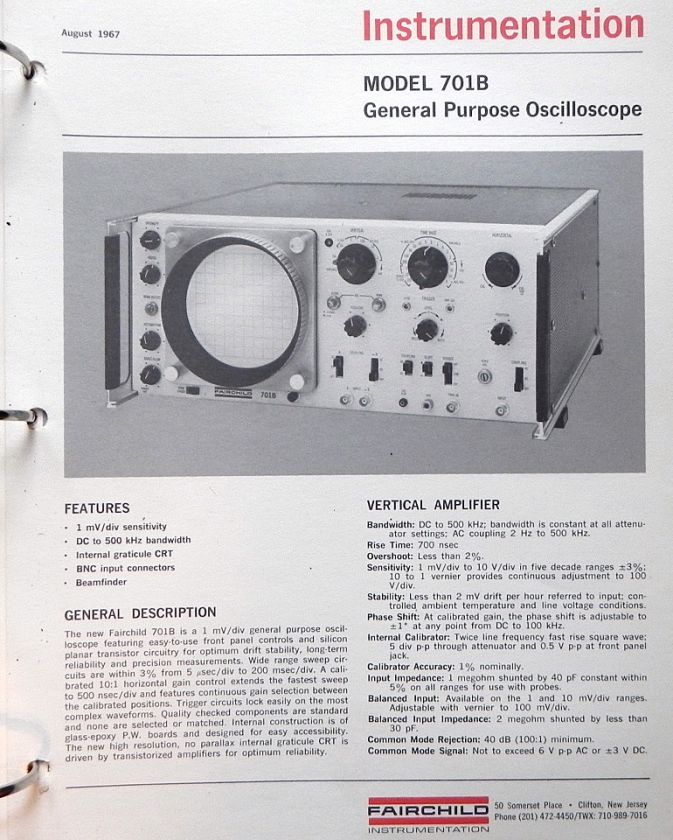 KEPCO 1960s INDUSTRIAL MILITARY ELECTRONICS CATALOG  