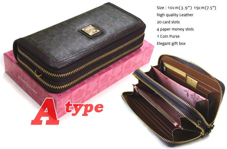 L8612*Luxury Womens Wallet*CreditCard Wallet*Checkbook  