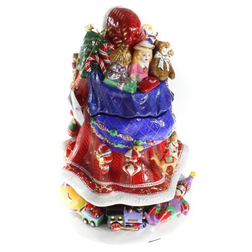 New Christopher Radko Kris Kringle Christmas Cookie Jar On Popscreen