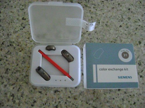 Siemens Pure 500 hearing aid/aids color exchnge kit SB  