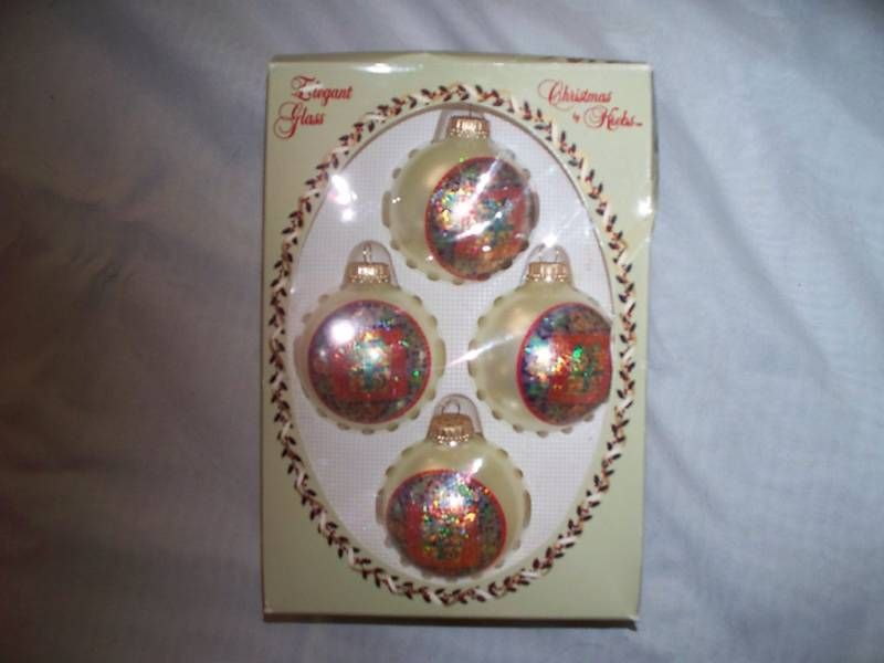 Christmas Ornaments Designer Glass By Krebs  