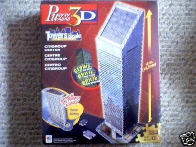 Wrebbit puzz 3D puzzle Tower Citigroup Center NEW HAS  