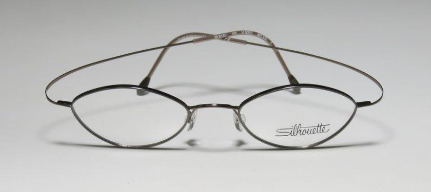 NEW SILHOUETTE 6540 46 20 145 TITANIUM GRAY EYEGLASSES/GLASSES 