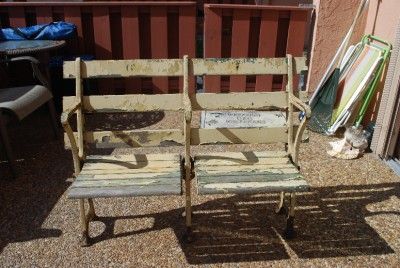 ORIGINAL Cleveland Municipal Stadium Seats Double/Dual  