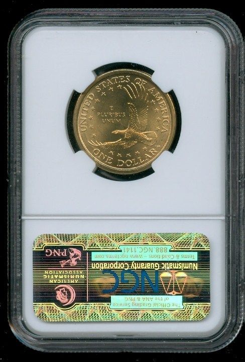 2000 SACAGAWEA DOLLAR NGC MS69 FINEST REGISTRY VERY RARE.  