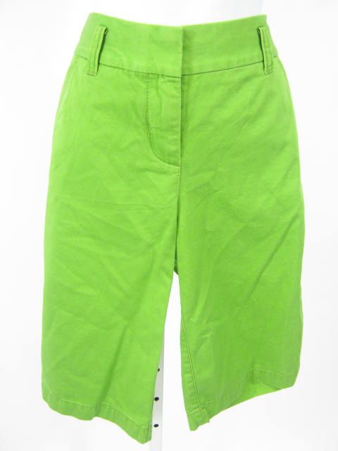 New With Tags J.Crew Green Bermuda Shorts sz 4