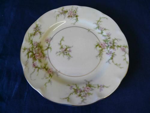 THEODORE HAVILAND ROSALINDE BREAD & BUTTER PLATE  