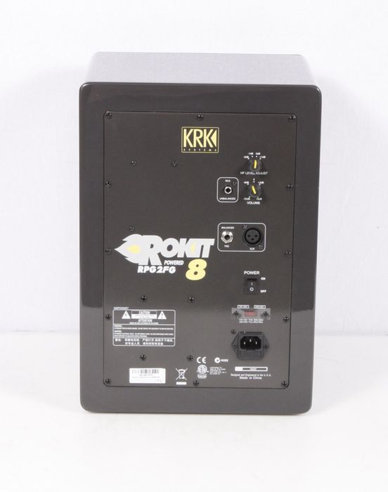 KRK Rokit Powered 8 G2 Limited Edition Studio Monitor Ferarri Gray 